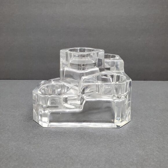 PartyLite Crystal Castle Five (5) Tier Votive Tea Light Candle Holder - Picture 2 of 7